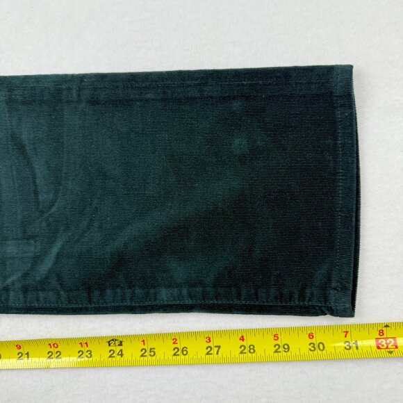 Chaps Womens Slimming Fit Shape Sculpt Stretch Green Corduroy Pants Size 12R NWT - Picture 11 of 11